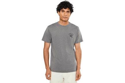 ONeill Wave Brain UPF Short Sleeve Tee gargoyle melange
