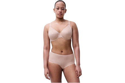 Женский бюстгальтер Chantelle Back Smoothing Minimizer, розовый