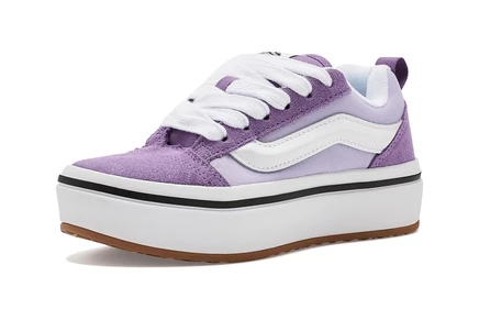 Детские кроссовки Vans Knu Skool Stacklite, фиолетовые