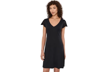 Платье Tommy Bahama Darcy Crochet Sleeve Short Dress