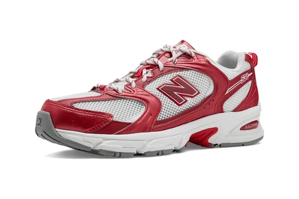 Кроссовки New Balance Classics 530, серебристо-красные