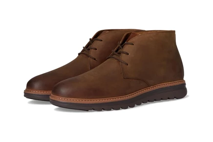 Johnston & Murphy Braxton Chukka brown oiled full grain