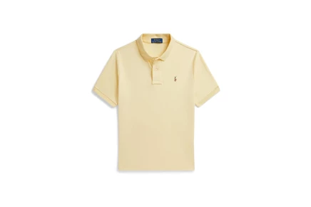 Детская футболка-поло Polo Ralph Lauren Kids Soft Cotton, желтая