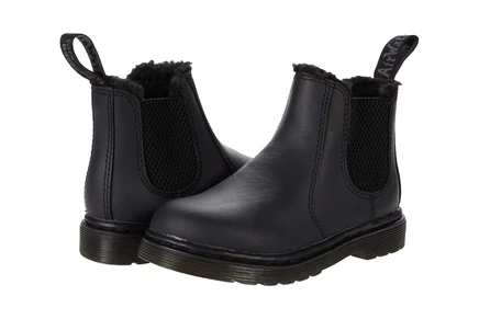 Детские ботинки Dr. Martens 2976 Leonore Mono T, черные