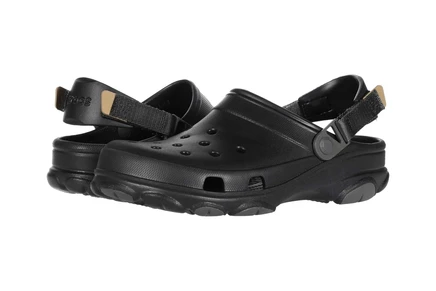 Унисекс сабо Crocs Classic All-Terrain, черные