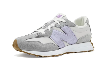 Детские кроссовки New Balance Kids 327, серый/сиреневый