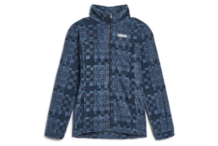 Columbia Kids Zing Iii Fleece (little Kid/Big Kid) collegiate navy unwoven