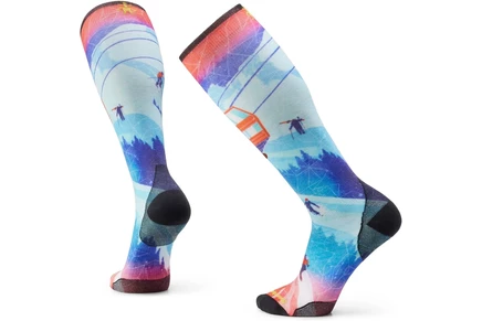 Носки Smartwool Ski Zero Cushion Ski Day Print Over the Calf