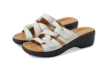 Clarks Merliah Karli white leather