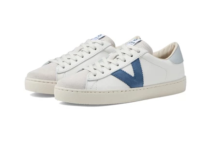 Унисекс кроссовки Victoria Berlin Fine Leather Suede V, синие