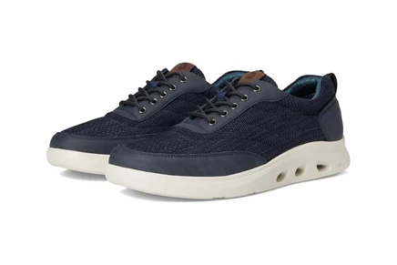 Мужские кроссовки Nunn Bush Ponte Knit Moc Toe Sneakers Hybrid Oxford Casual Lightweight Athletic Style Lace Up