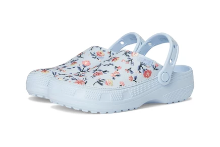 Унисекс сабо Crocs Classic Crafted Canvas канвас, голубые