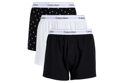 Мужские боксеры Calvin Klein Icon Slim, 3 шт., черный/белый