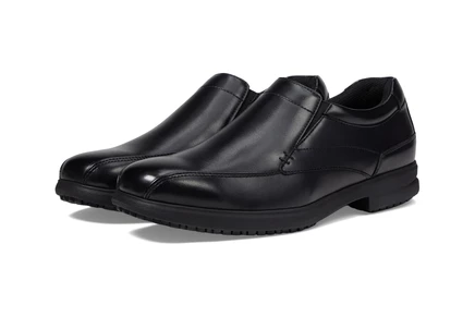 Мужские мокасины Nunn Bush Sanford Slip Resistant Bicycle Toe Work Slip-On
