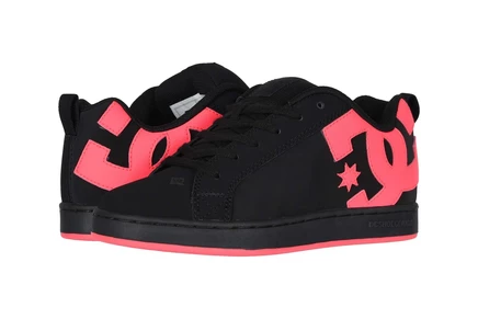 Женские кроссовки DC Court Graffik W black/hot pink