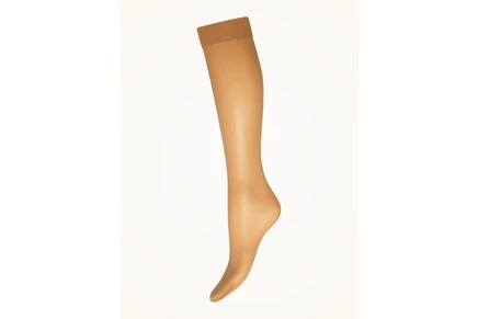 Женские гольфы Wolford Individual 10, карамельные