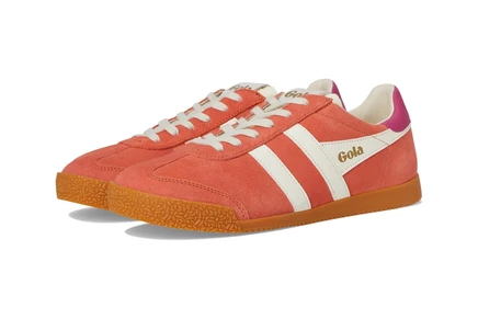 Женские кроссовки Gola Elan hot coral/off-white/fuchsia