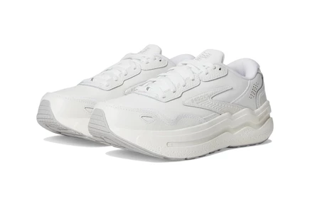 Женские кроссовки Brooks Ghost Max Leather white/white