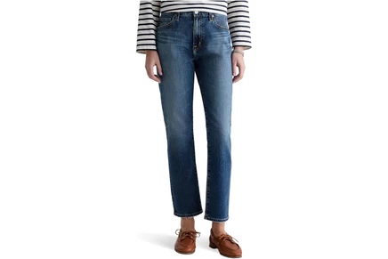 Джинсы AG Jeans Ex-boyfriend Mid-Rise Slouchy Slim in Inspired Gaze