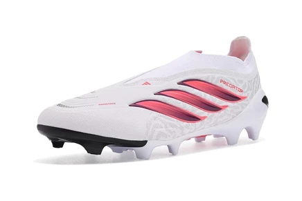 Мужские бутсы Adidas Predator League, бело-красно-черные