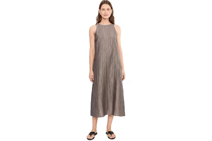 Платье Eileen Fisher Organic Linen Sheen Full Length Dress