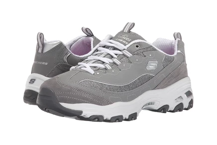 Женские кроссовки Skechers D'Lites Me Time, серые