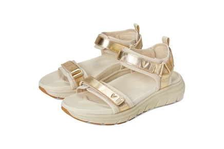 gold leather