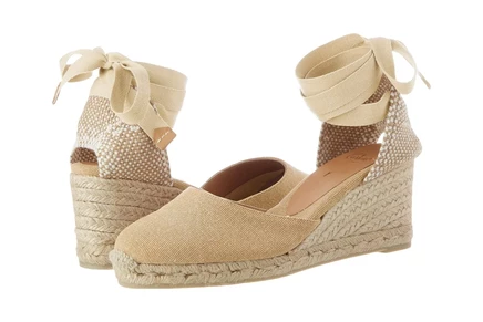 CASTANER Carina 60mm Wedge Espadrille sand