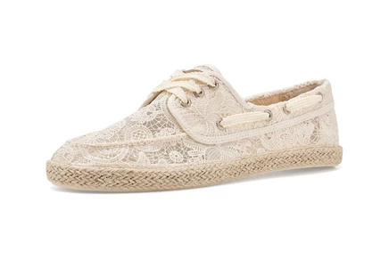 Женские топсайдеры Sperry Venice Boat, кремовые