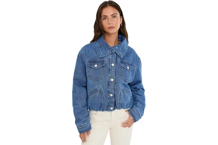 Куртка Blank NYC Side Quest Denim Jacket