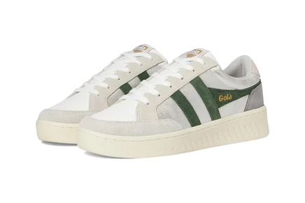Женские кроссовки Gola Superslam Blaze silver/evergreen/chalk pink