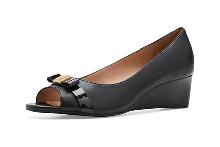 Туфли Cole Haan Go-to Malta Peep Toe Bow