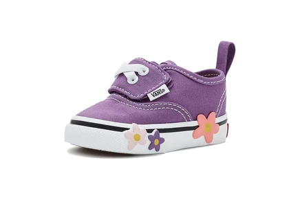 Детские кроссовки Vans Authentic Elastic V, фиолетовые