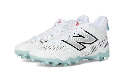 Детские бутсы New Balance FreezeLX v5, черно-белые