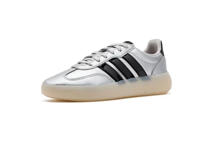 Детские кроссовки adidas Barreda Decode, серебристо-черно-белые