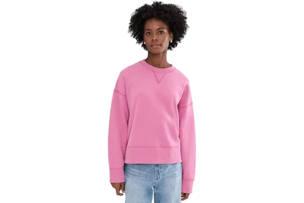 Женский свитшот Faherty High Standard Fleece Vintage Crew
