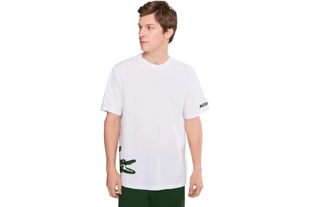 Пижама Lacoste Printed Cotton Loungewear T-shirt