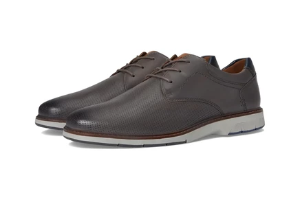 Мужские оксфорды josef seibel stuart 02, серо-коричневые