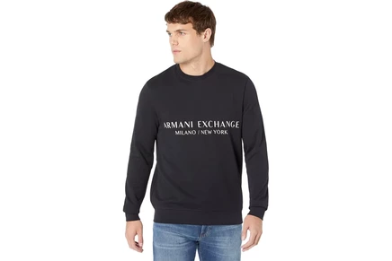 Свитшот Armani Exchange Milano/New York Logo Sweatshirt