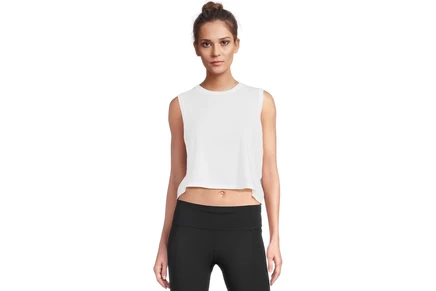 Женская укороченная майка Sweaty Betty Breathe Easy, белая