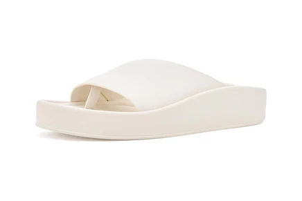 warm white leather