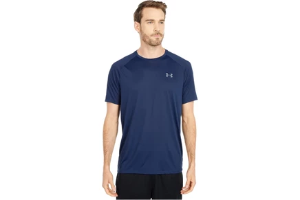 Мужская рубашка Under Armour UA Tech 2.0 Short Sleeve Tee academy/graphite