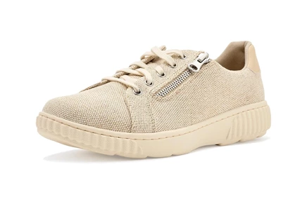 Женские кеды Clarks Caroline Echo текстильные, натуральные