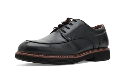 Johnston & Murphy Tyson Moc Toe black full grain