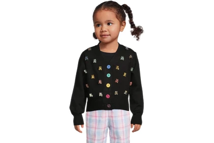 Свитер Lola and The Boys Gummy Bear Knit Cardigan (Toddler/Little Kid/Big Kid)