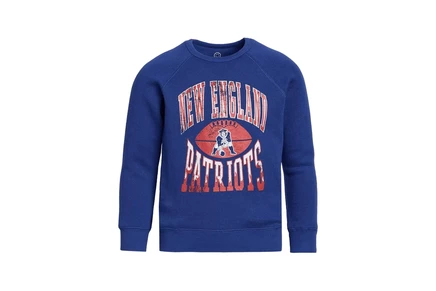 Толстовка Junk Food Clothing Kids NFL New England Patriots Hot Route Fleece (Little Kid/Big Kid)