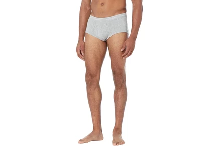 Мужские брифы Calvin Klein Cotton Classics, серые, 3 шт.