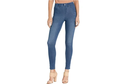 Джинсы HUE High-Waist Ultra Soft Denim Leggings