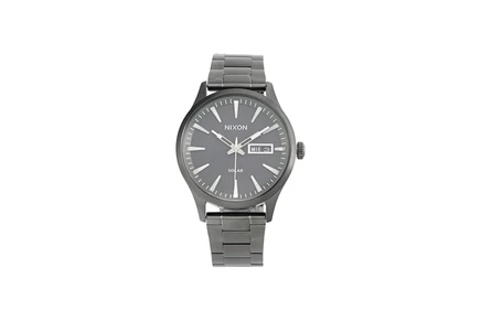 Мужские наручные часы Nixon Sentry Solar Stainless Steel