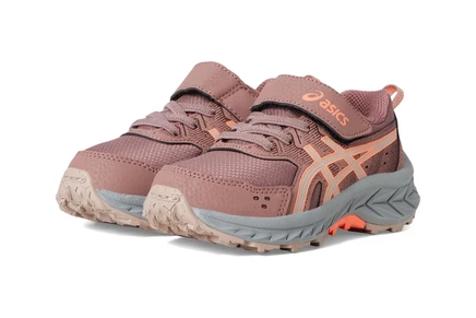 Детские кроссовки ASICS Gel‑Venture 9, красно‑бежевые